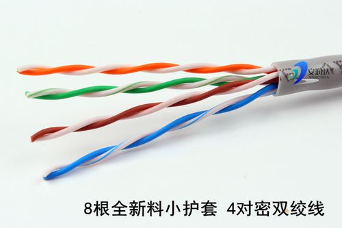 全铜超五类纯铜网线 电脑全铜网络线 05芯300足米 宽带双绞线